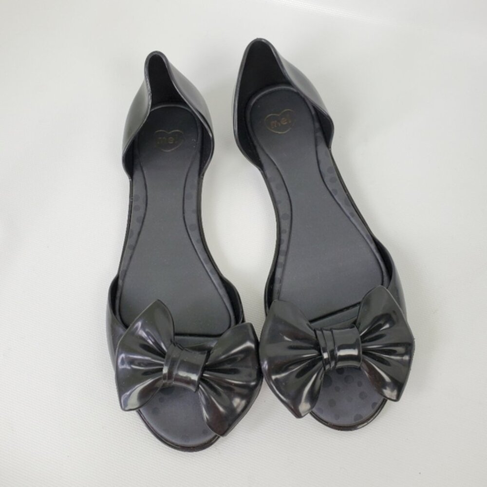 Melissa Scented Soft Jelly Ballet Flats - Bow